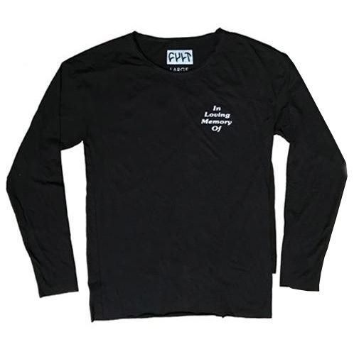 Cult Memorandum Long Sleeve Tee - Black