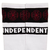 Independent Woven Crosses Socks