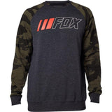 Fox Crewz Crew Fleece - Dark Grey/Camo