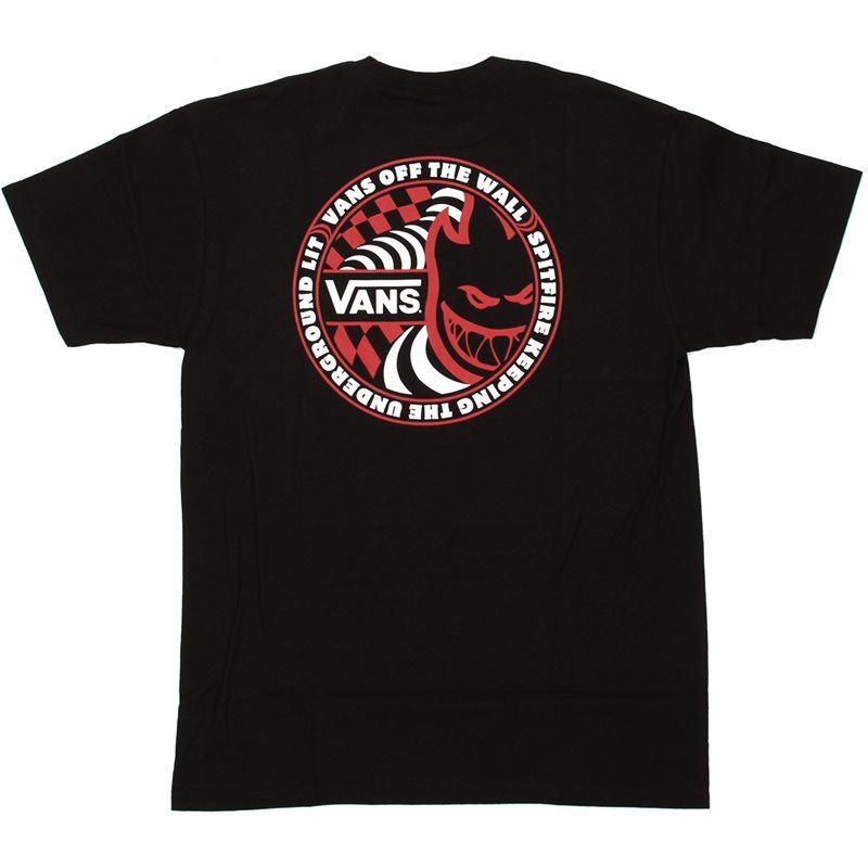 Vans X Spitfire Tee - Black