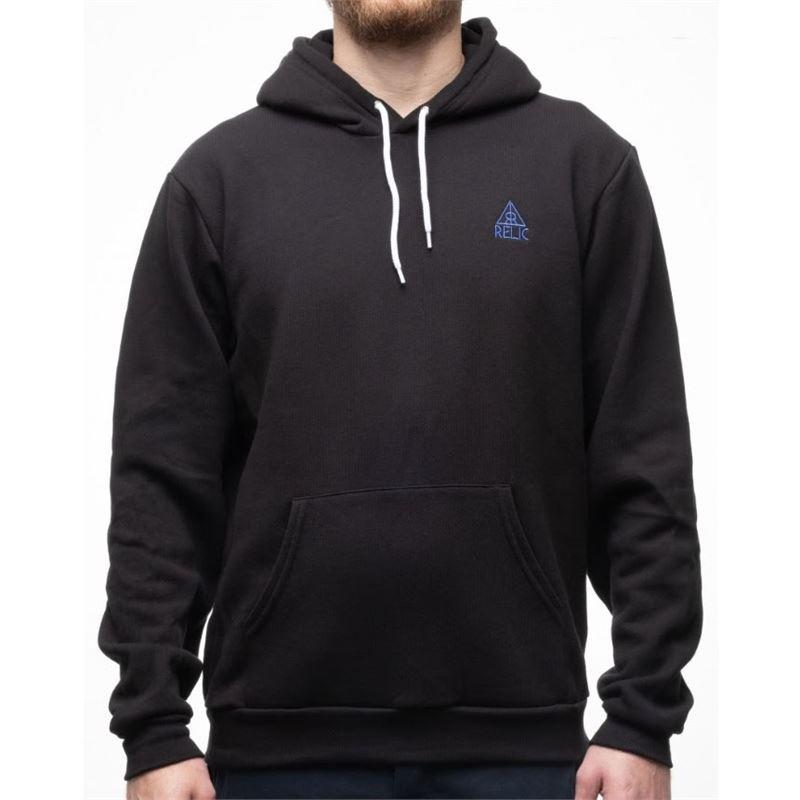 Relic Embroidered Logo Hoodie - Black