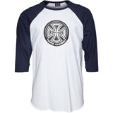 Independent 88 TC Baseball Tee - Navy/White