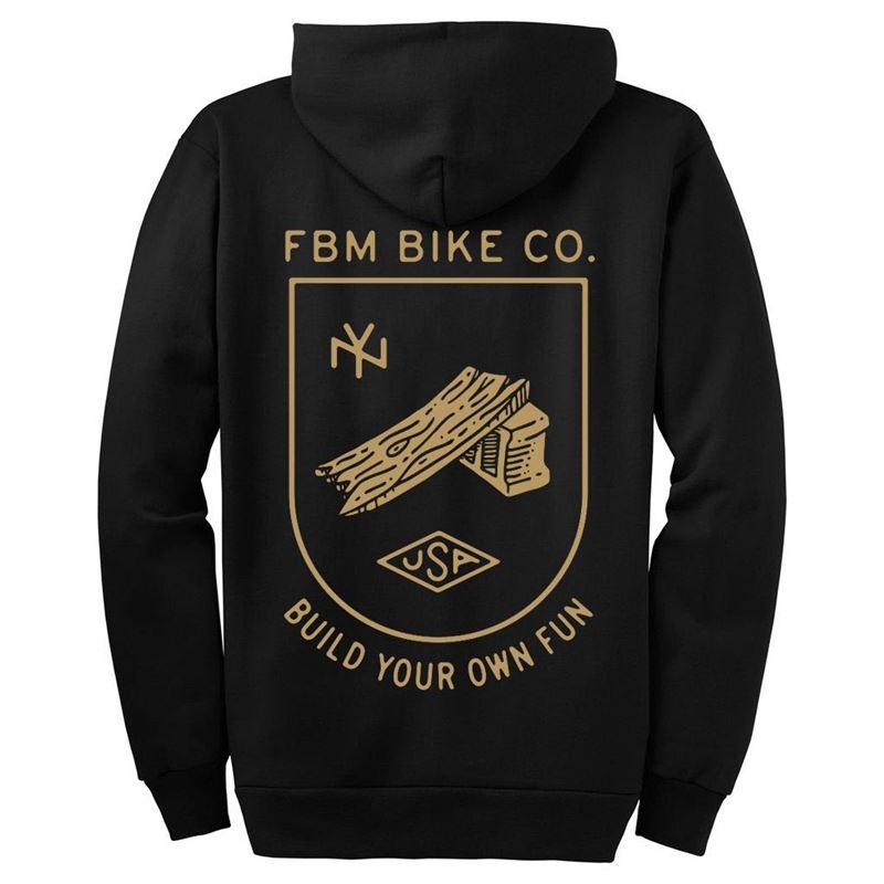 FBM BYO Zip Up Hoodie - Black