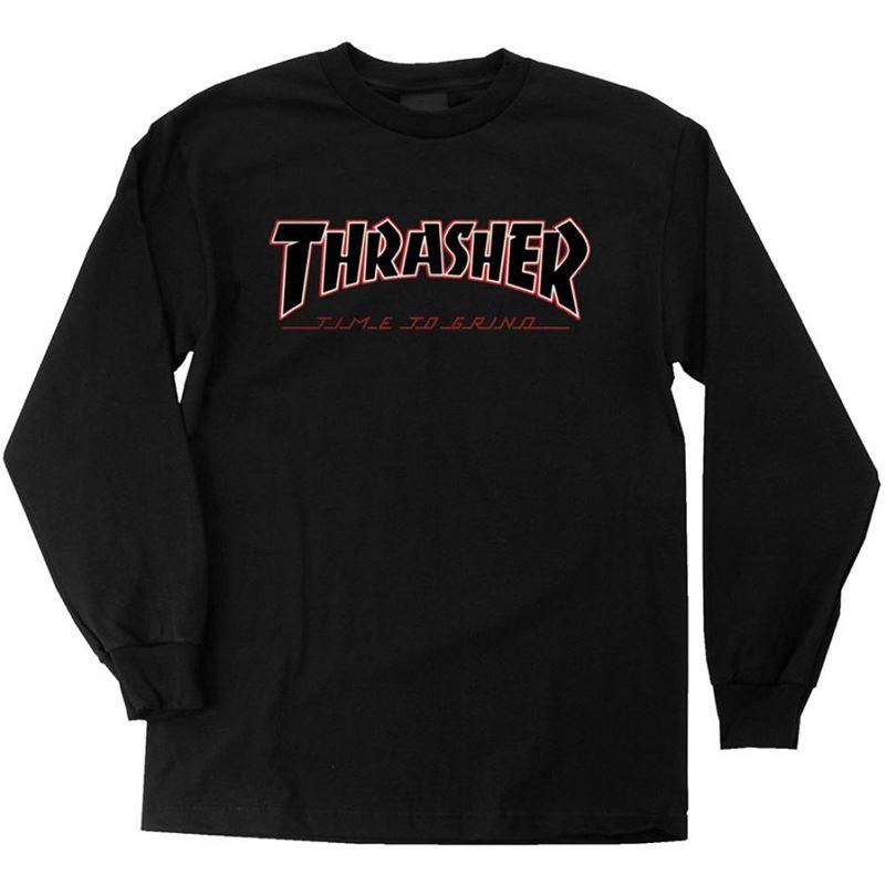 Independent X Thrasher TTG Longsleeve Tee - Black