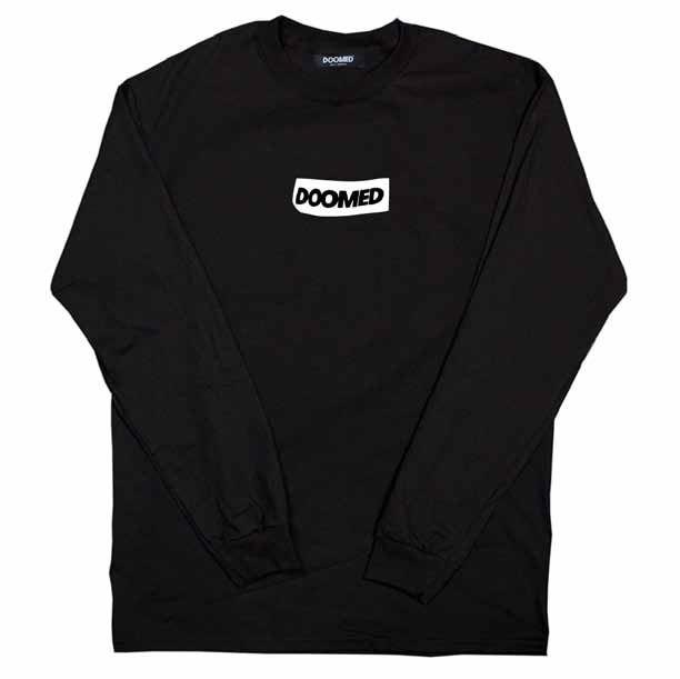Doomed Sticky Longsleeve Tee - Black