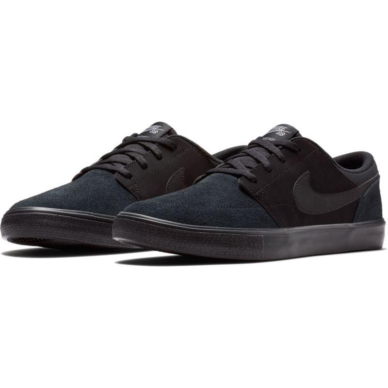 Nike SB Solarsoft Portmore II - Black/Black