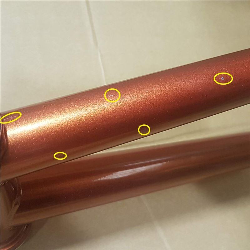 Total BMX TWS Frame *COSMETIC DAMAGE* Metal Copper / 20.6"