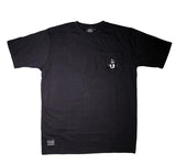 Dub Stash Pocket Tee  - Black