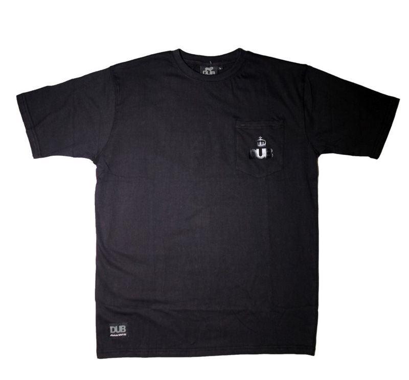 Dub Stash Pocket Tee  - Black
