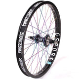 Profile Elite RHD Rear Male Wheel - Titanium Upgrade - Black/Rainbow