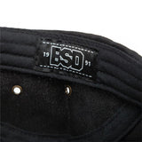 BSD Bomber 5 Panel Cap - Black Black