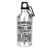Source Metal Water bottle  Silver