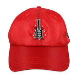 Ethik x Cult DeEvils Windbreaker Dad Hat - Red Red