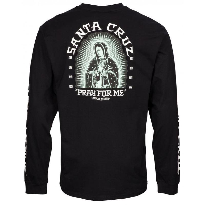 Santa Cruz JJ Lupe Longsleeve Tee - Black