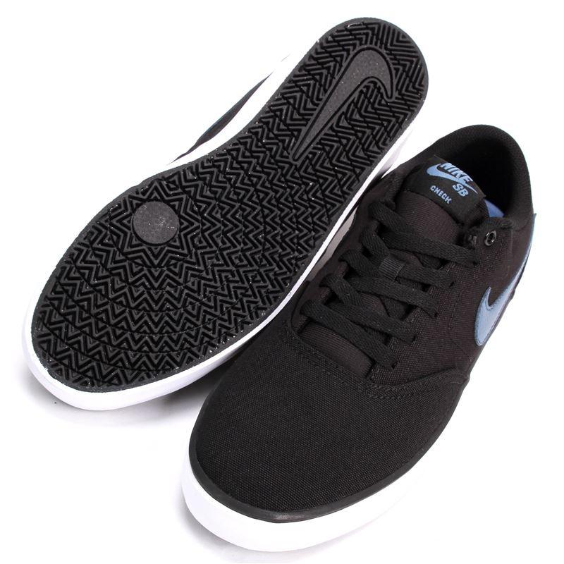 Nike SB Check Solarsoft Canvas - Black/Thunderstorm