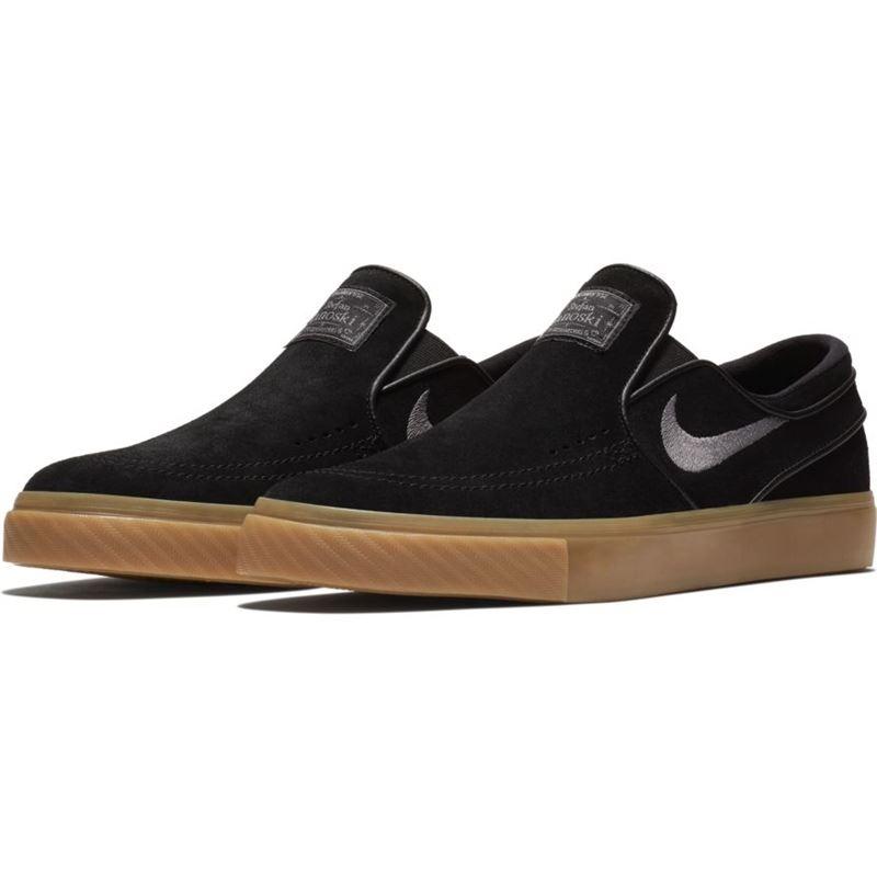 Nike SB Zoom Stefan Janoski Slip-On Black/Gunsmoke/Gum