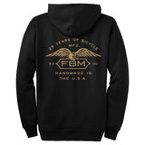 FBM Infinity Zip Up Hoodie - Black