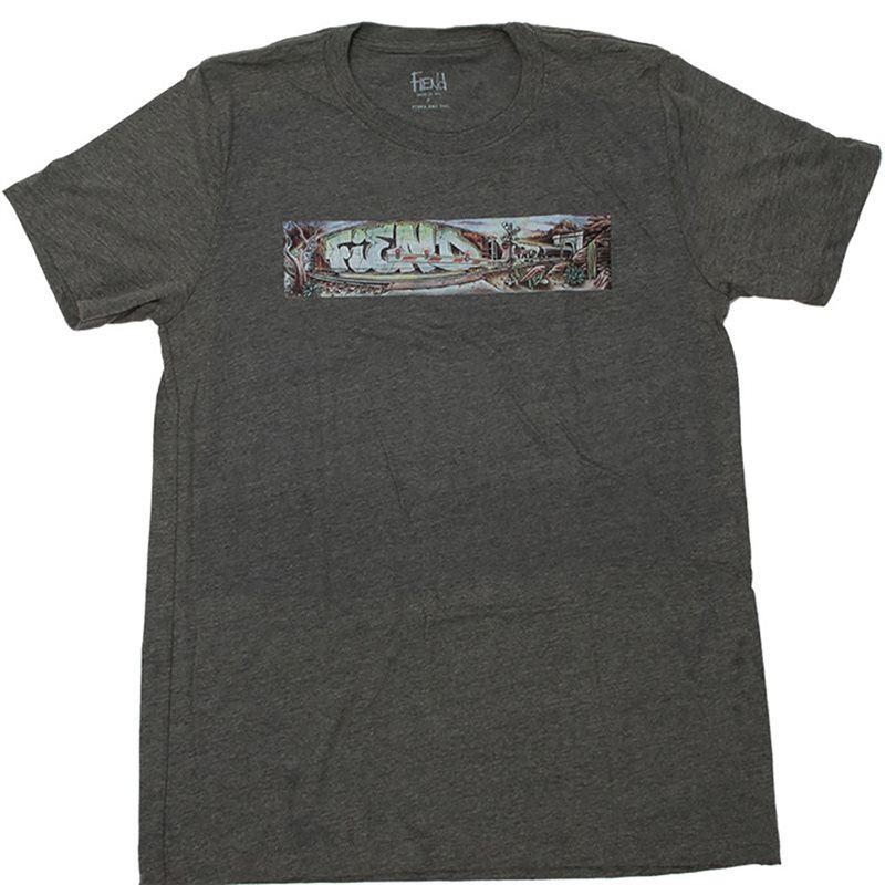 Fiend Morrow V3 Freighter Tee - Black Mineral Wash