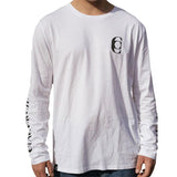 Ciao Mirror Longsleeve Tee - White