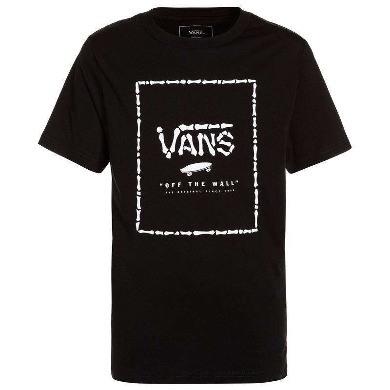Vans Kids Print Box T-Shirt - Black/Boneyard