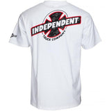 Independent Slant BTG Fill Tee - White