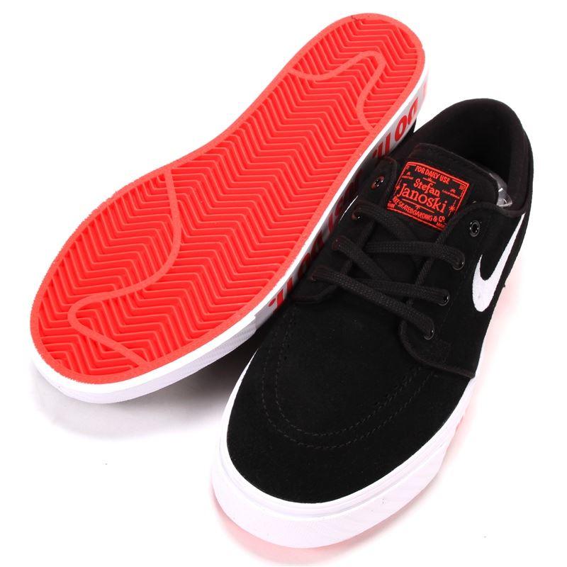 Nike SB Youth Stefan Janoski JDI - Black/White/Bright Crimson