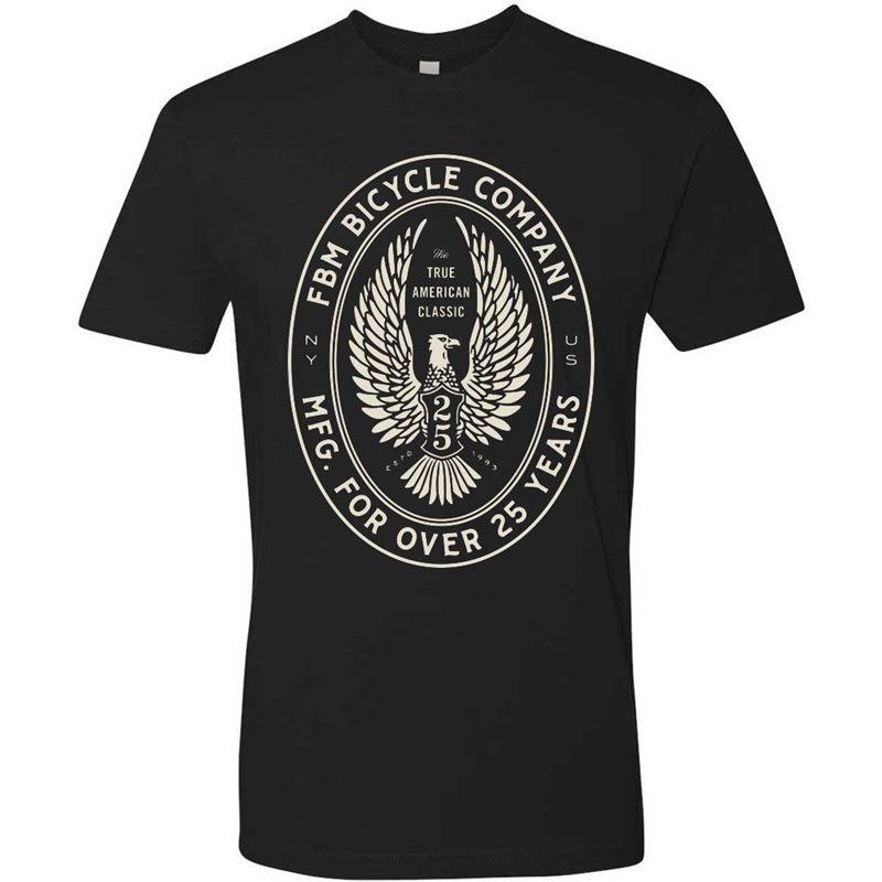 FBM 25 Year Badge Tee - Black