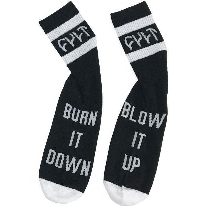 Cult Burn It Down Socks
