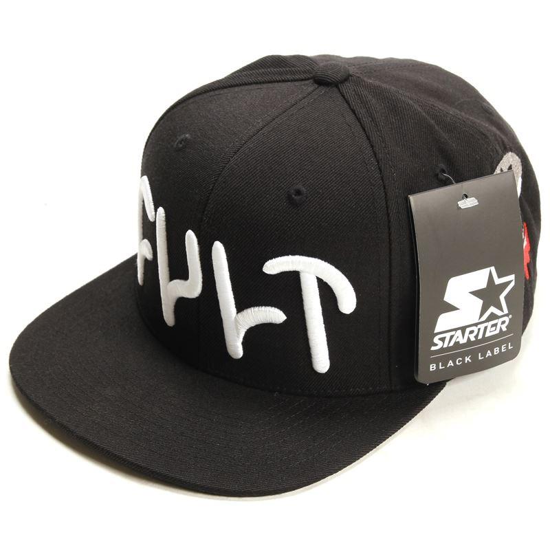 Cult x Starter Snap Back Hat - My Mind Logo Black With My Mind Logo
