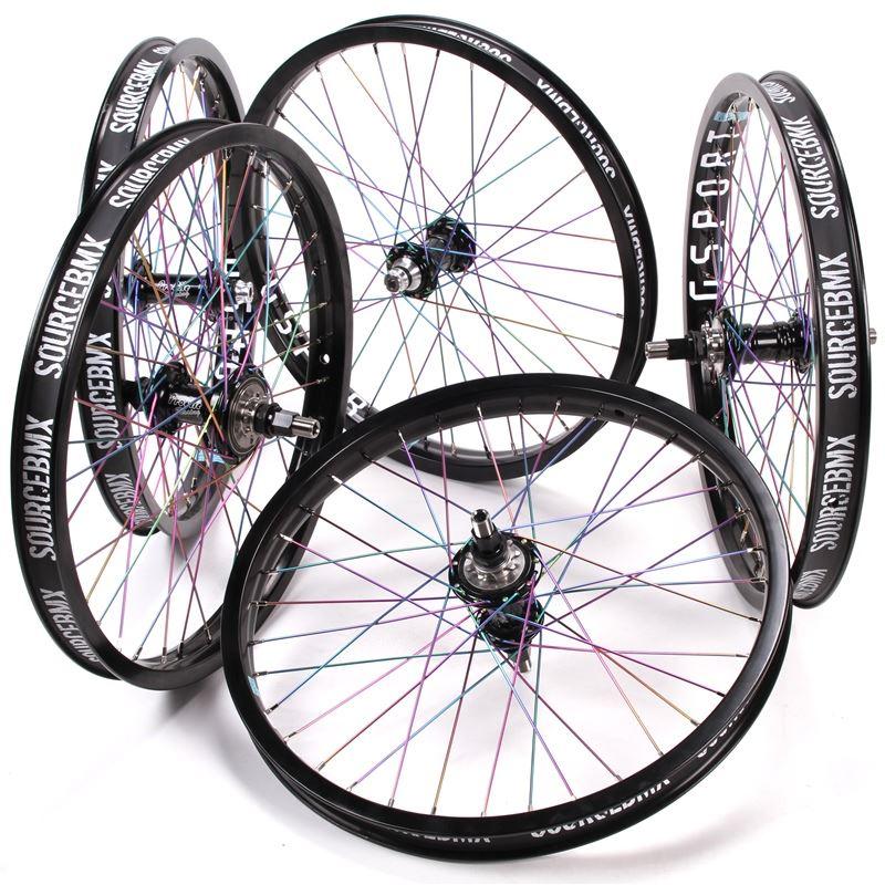 Profile Z Coaster LHD Male Wheel - Titanium Upgrade - Black/Rainbow