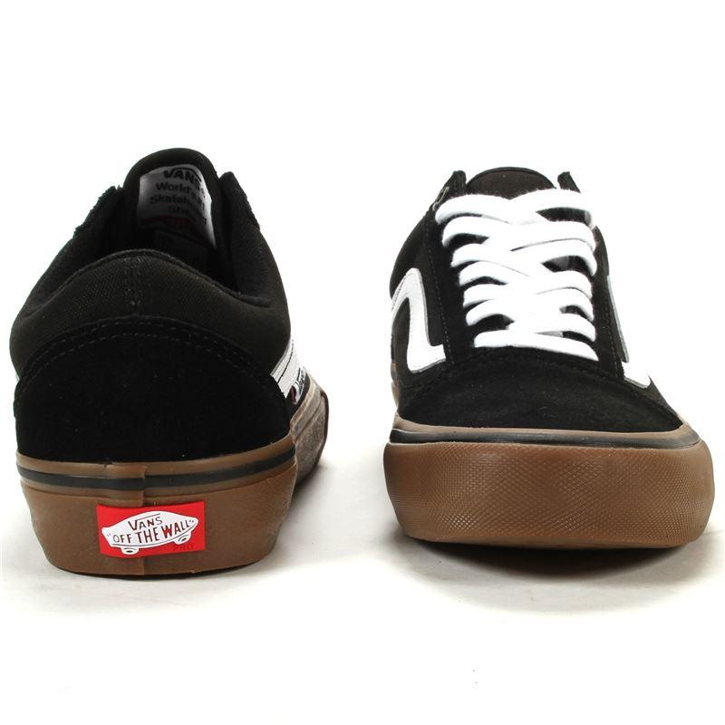 Vans Old Skool Pro Black/White/Medium Gum