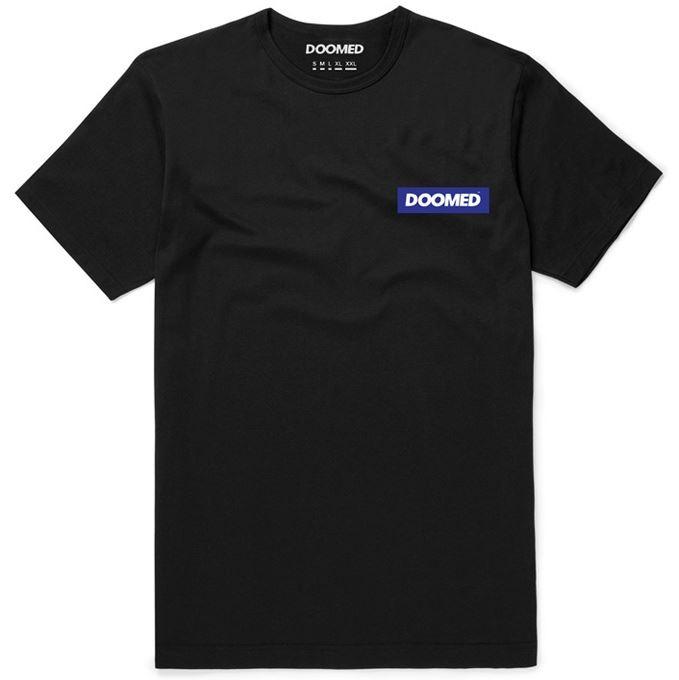 Doomed Block Tee - Black